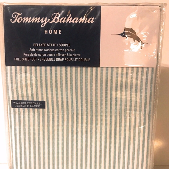 tommy bahama percale sheets